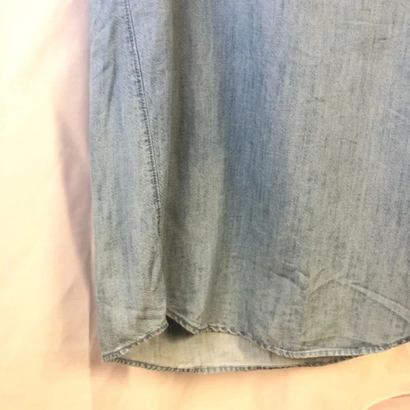 Soft Joie Crissle Chambray Shift Dress S - Picture 5 of 10